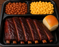 1 meat plate ribs